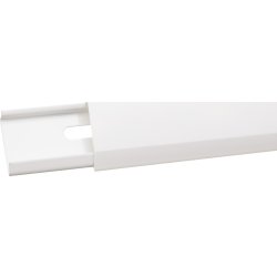 Elfa täcklist till bärlist, 580 mm, vit