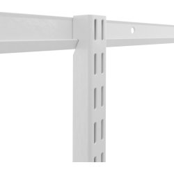 Elfa hängskena, längd 1532 mm, vit