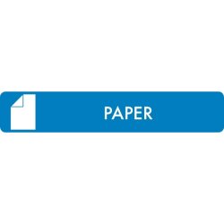 Sopsorteringsskylt | 16x3 cm | Paper