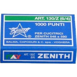 Zenith Hæfteklammer 130/Z, 1000 stk.