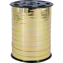 Gavebånd Metallic, 10mm x 250m, guld