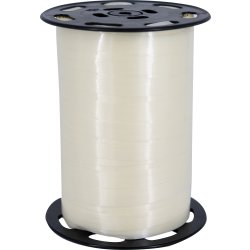 Gavebånd Polyblank, 10mm x 250m, elfenben