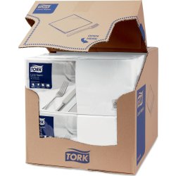 Tork Frokostserviet, 2-lag, Hvid, 200 stk