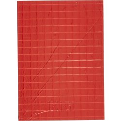 Ikigi Sea Rescue Notesbog, A5, blank, rød, logo