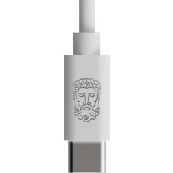 Upström Cirkulär 100W USB-C til USB-C kabel, 2,5m