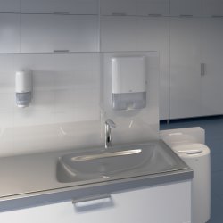Tork H2 Xpress Dispenser Håndklædeark, Hvid