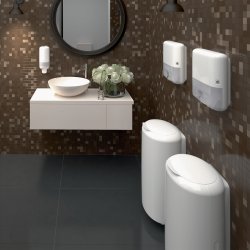 Tork H2 Xpress Mini Dispenser Håndklædeark, Hvid