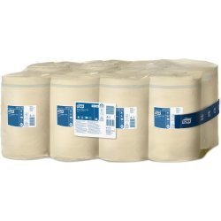 Tork M1 Basic Aftørringspapir 1-lag, Gul, 11 rl