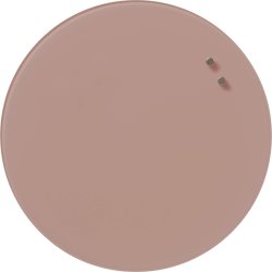NAGA Nord magnetisk glastavle, 35 cm, rosa