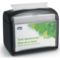 Tork N4 Xpressnap Servietdispenser, Bord, Sort