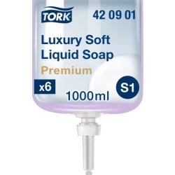 Tork S1 Premium tvål, lyx, 1 l