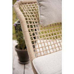 Charlie loungesofa med hynder, natur