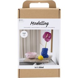 DIY Kit Modellering, vase og skål