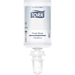 Tork S4 Sensitiv Skumsæbe, u/parfume, 1 L