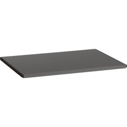 Elfa klick-in-hylla melamin 40, 605 mm, grafit