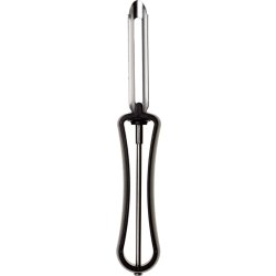 GastroMax Skrællekniv m/vippeblad, sort, 16 cm.