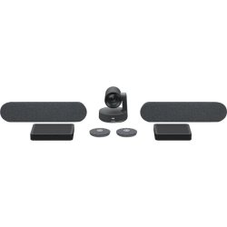Logitech Rally Plus videokonferenspaket, svart