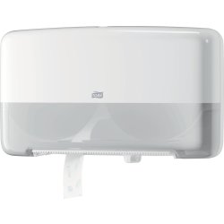 Tork T2 Twin Dispenser Jumbo Toiletpapir | Hvid