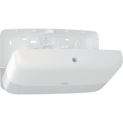 Tork T2 Twin Dispenser MiniJumbo Toiletpapir, Hvid