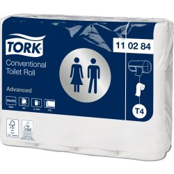Tork T4 Advanced Toiletpapir, 2-lag, 24 rl