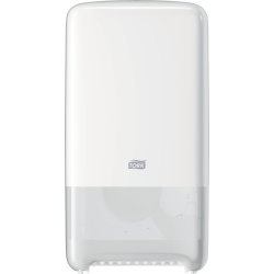 Tork T6 Twin Dispenser Toiletpapir, Hvid