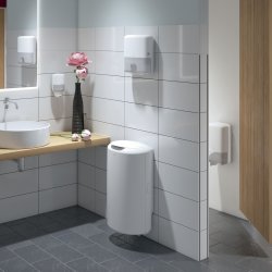 Tork T6 Twin Dispenser Toiletpapir, Hvid