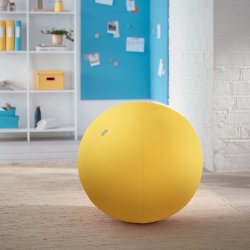 Leitz Ergo Cosy Active balancebold, gul, 65 cm