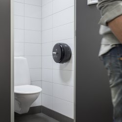 Tork T8 SmartOne Dispenser Toiletpapir, Sort