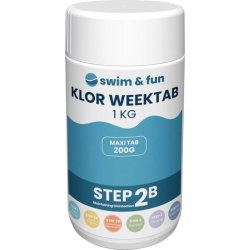 Klor WeekTab 200 g, 1 kg