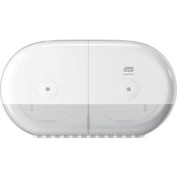 Tork T9 SmartOne Twin Dispenser Toiletpapir, Hvid