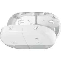 Tork T9 SmartOne Twin Dispenser Toiletpapir, Hvid