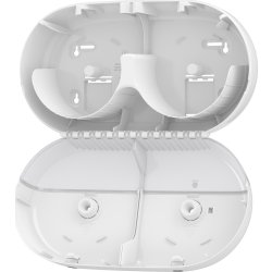 Tork T9 SmartOne Twin Dispenser Toiletpapir, Hvid