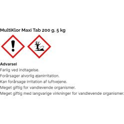 MultiKlor Maxi Tab 200 g, 5 kg