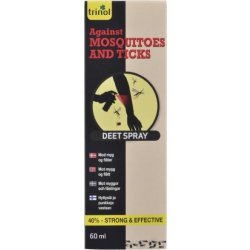 Trinol DEET spray (40%) mod myg, 60 ml
