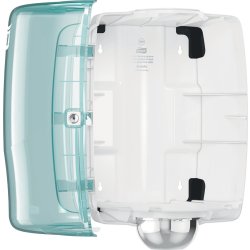 Tork W2 Maxi Dispenser Aftørringspapir, Hvid/blå