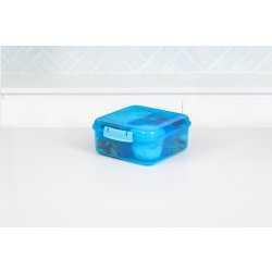 Sistema Bento Cube Lunch madkasse, 1,25L, blå
