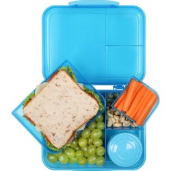 Sistema Bento Lunch madkasse, 1,65L, blå