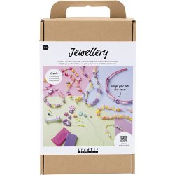 DIY-kit smycken, färgglada barnsmycken