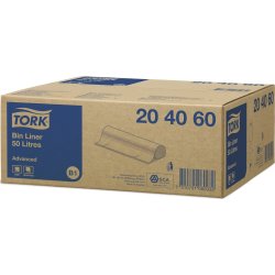 Tork B1 Affaldsposer, 50 L, Klar