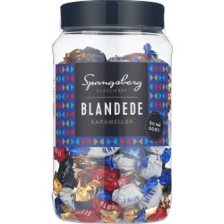 Spangsberg Blandede Karameller, 600 g