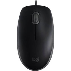 Logitech B110 Silent datormus, svart