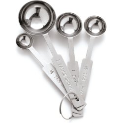Steel Function Måleskesæt, 4 stk.