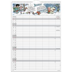 Mayland 24/25 Familiekalender, DS, A3