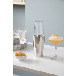 Steel Function Boston Shaker, stål/glas, 700 ml.