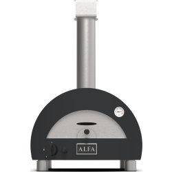 Alfa Moderno transportabel gas pizzaovn, grå