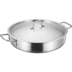 Fiskars Ovn stegefad m/låg, 28 cm