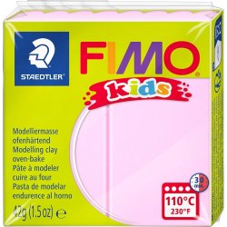 Fimo Kids Ler | 42g | Lyserød