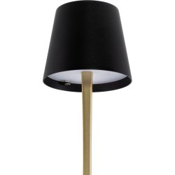 Securit® LED bordlampe Roma, guld/sort