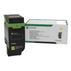 Lexmark lasertoner, gul, 2000 sidor