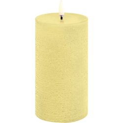 UYUNI Pillar LED Bloklys H15,2 cm, wheat yellow